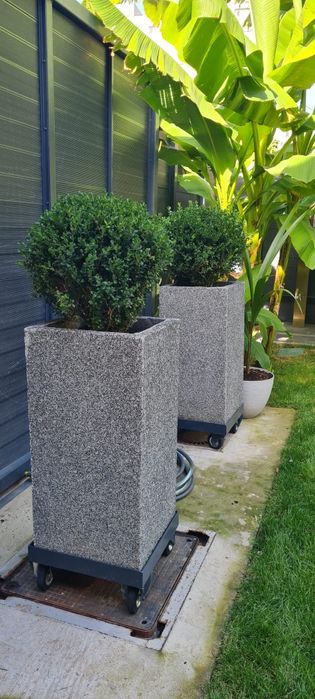 Jardiniere vaze ghiveci din mozaic piatra