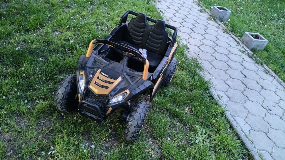 Mașină  electrică UTV electric copii 4 x 4 A036 doua locuri