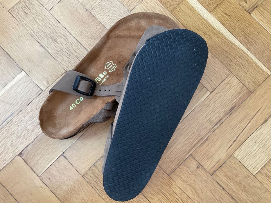 Кожени чехли Comfortfusse, тип Birkenstock - 40-ти номер
