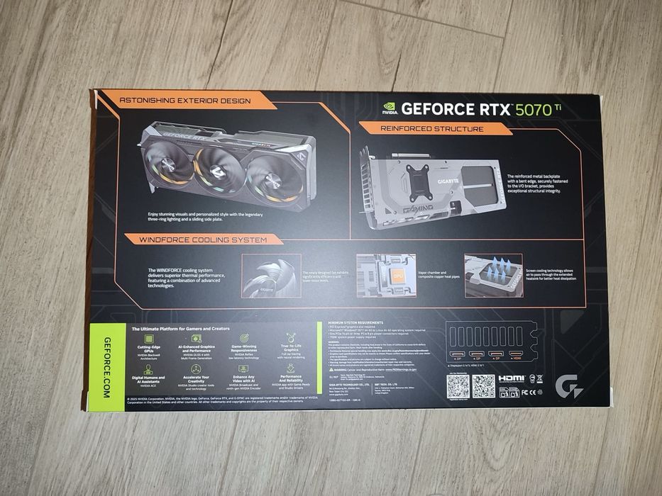 Gigabyte GeForce RTX 5070 Ti GAMING OC 16GB