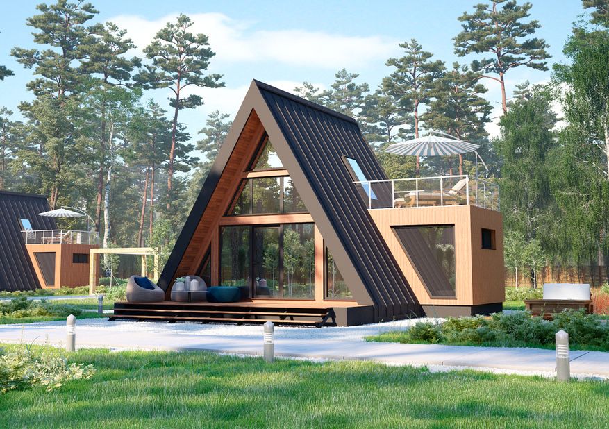 Kenping dacha kochma uylar дом на колесах