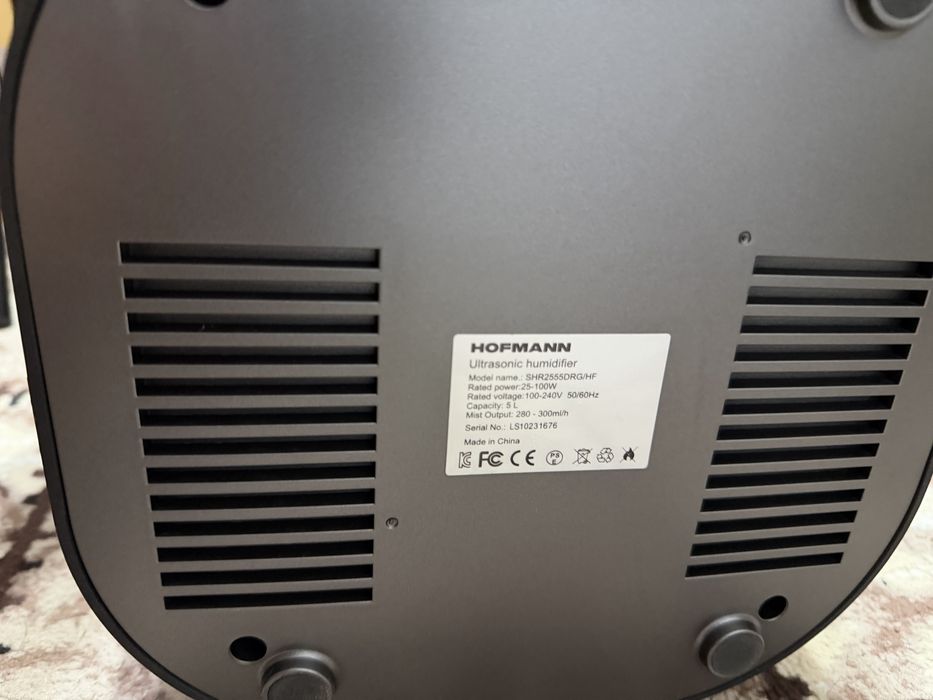Продам Увлажнитель воздуха Hofmann 2555drg