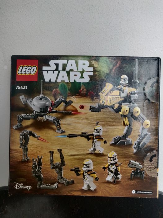 3 bucati LEGO Star Wars: Pachet de lupta Soldati clona 75431