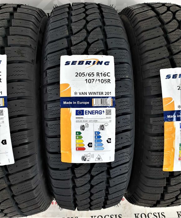 Anvelope noi iarna m+s 205 65 16C Sebring ( by Michelin )