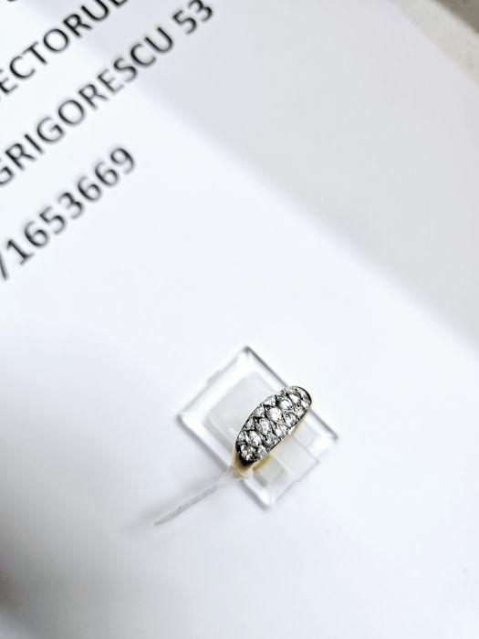 Vand inel dama din aur 14 k 5.3 g cod 679