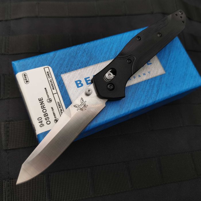 Качествен сгъваем джобен нож Osborne с калъф