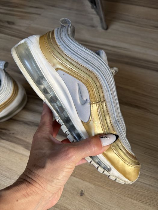 Оригинални маратонки Nike Air Max 97 Metallic Gold! 39 н