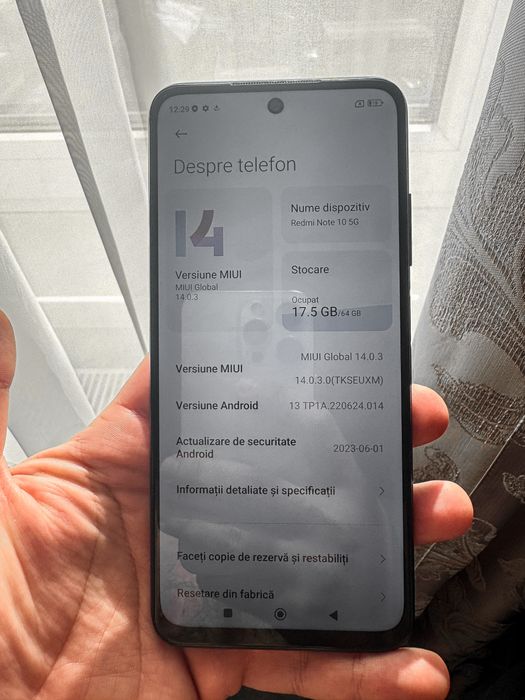 Vand Xiaomi Redmi Note 10 5G 64 GB