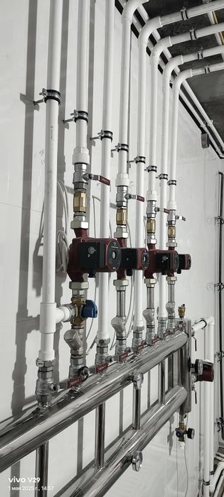 Монтаж систем отопления и котельного оборудования