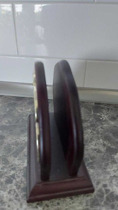 Suport de servetele argintat