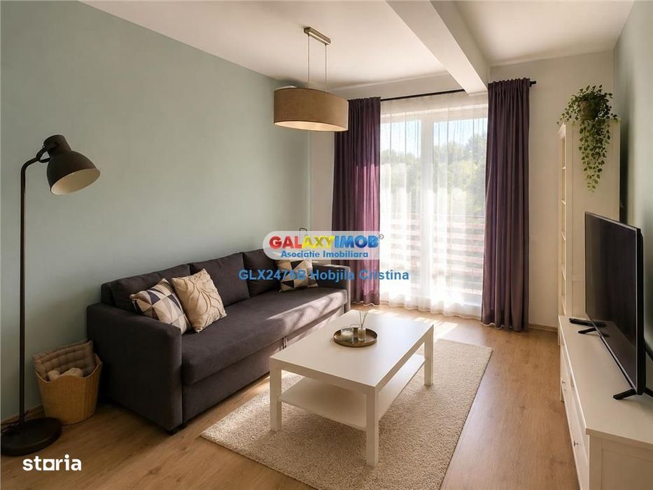 inchiriere apartament 2 camere parter gradina  Baneasa Greenfield