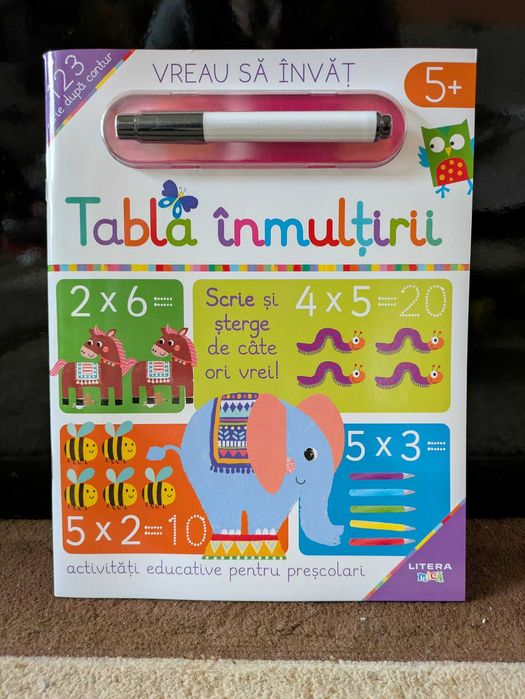 Tabla inmultirii - Scrie si sterge