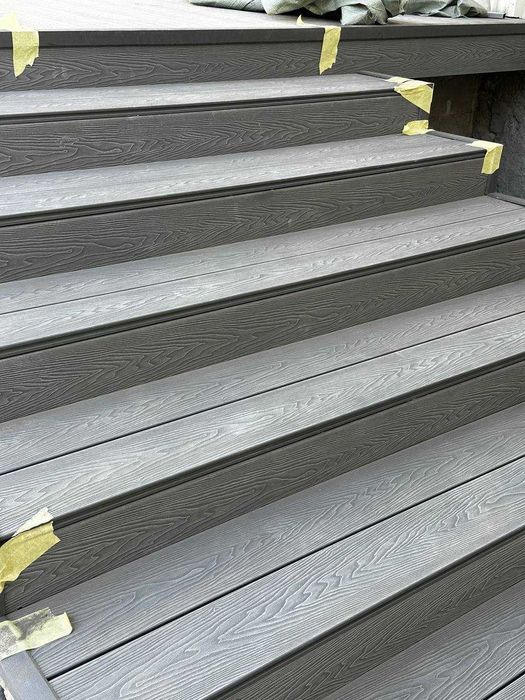 Террасная доска из ДПК +Гидроизоляция   под ключ