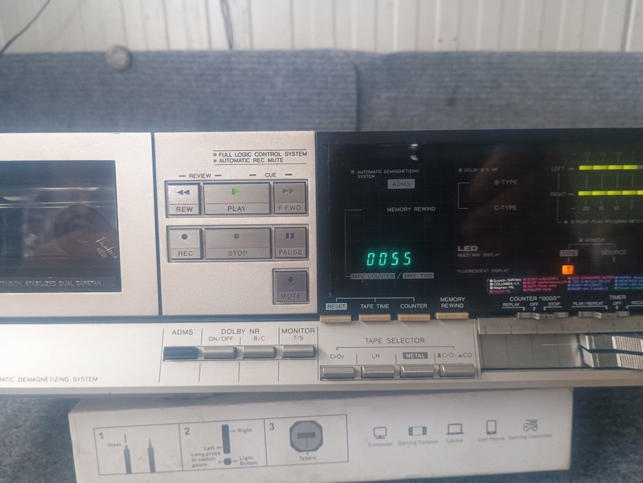 Aiwa ad 3700 deck 3 capete