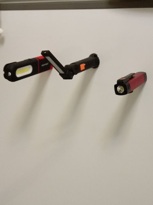 Фонарики на магните  с ультрафиолетом