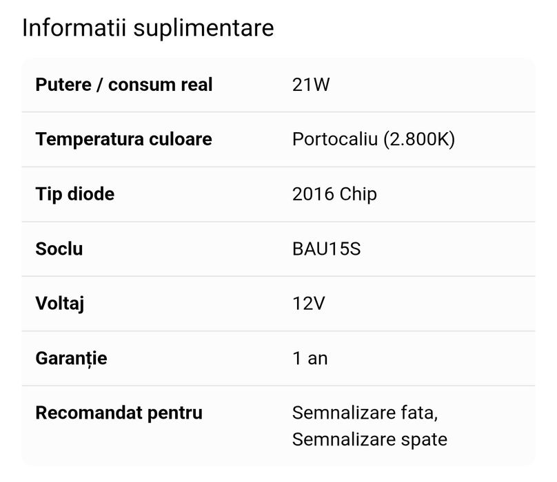 Becuri led py21w