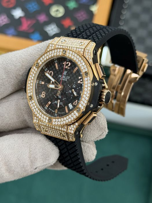 HB Big Bang Diamond 44mm Gold
