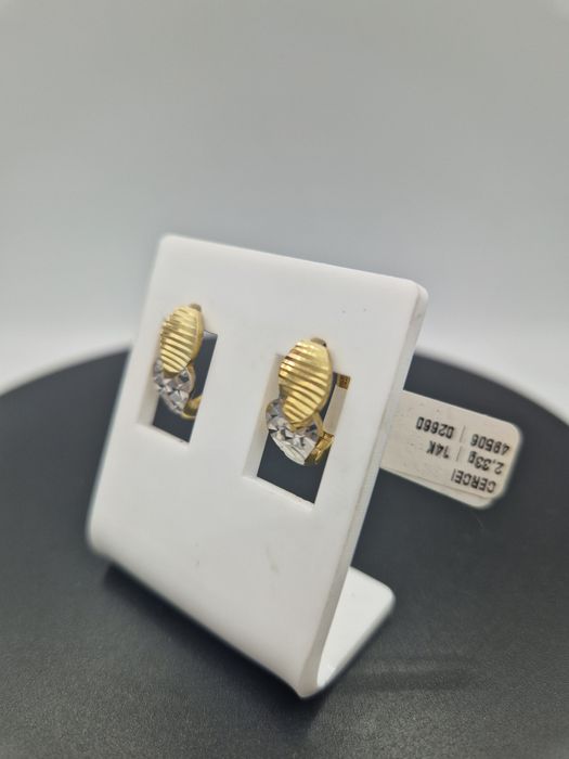 Cercei Aur 14k Greutate 2.33gr #49506