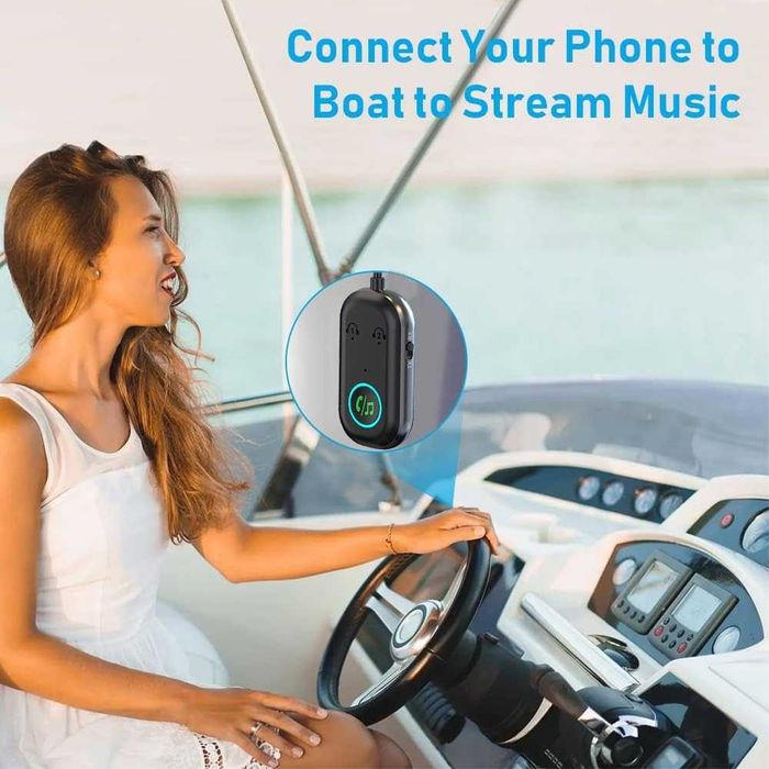 2-в-1 Bluetooth предавател-приемник за самолети