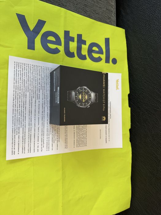 ***ЧИСТО НОВ 46mm Huawei watch GT 6 Pro Гаранция Yettel 2028 Black GT6
