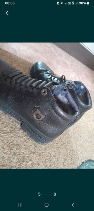 Продам бу зимний ботинки недорого