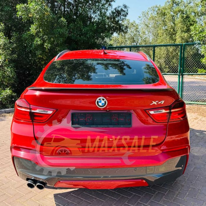 Спойлер за X4 F26 за багажник на BMW джип спорт м пакет автомат нави