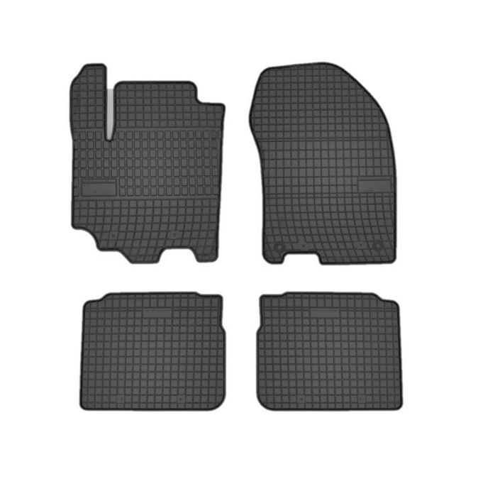 Set covorase auto din cauciuc pentru Suzuki SX4 2 S-Cross Lift 2018-> prezent, presuri RapidAuto, Negru