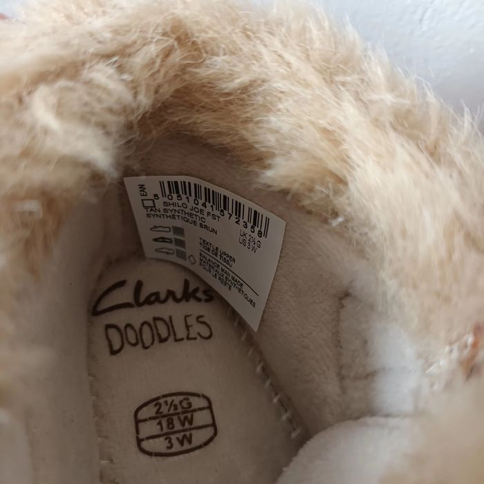 Бебешки обувки  CLARKS - 18 номер