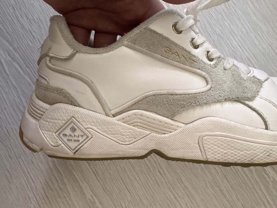 Маратонки бели бежови Gant