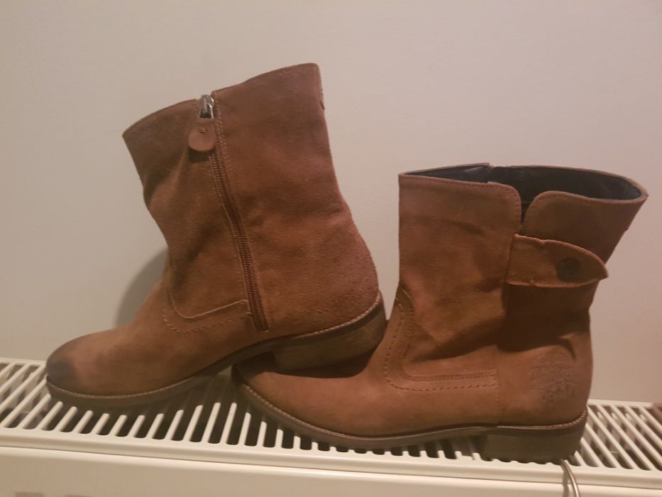 Ghete piele Tommy Hilfiger