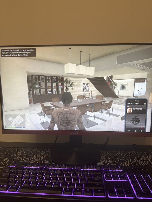 Setup gaming asus rogue