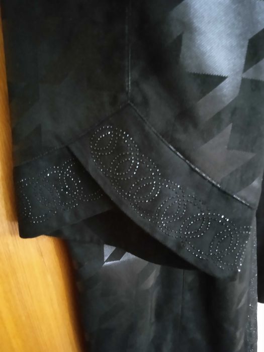 Пальто женское из экокожи, 64 размер (Турция,Sollo)