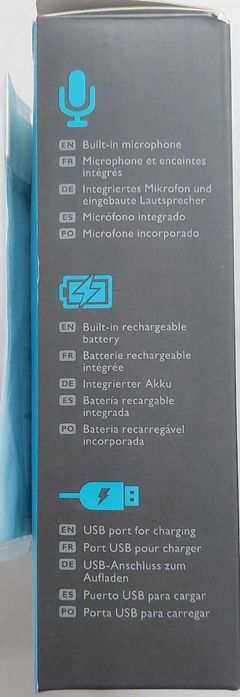 PHILIPS Безжична портативна BLUETOOTH тонколона BT2500B/00 - ЧИСТО НОВА