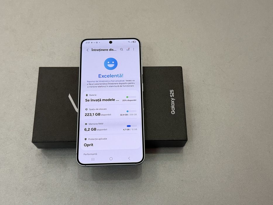 Samsung Galaxy S25, 256 gb, 12 gb ram, 5g, IcyBlue, dual sim