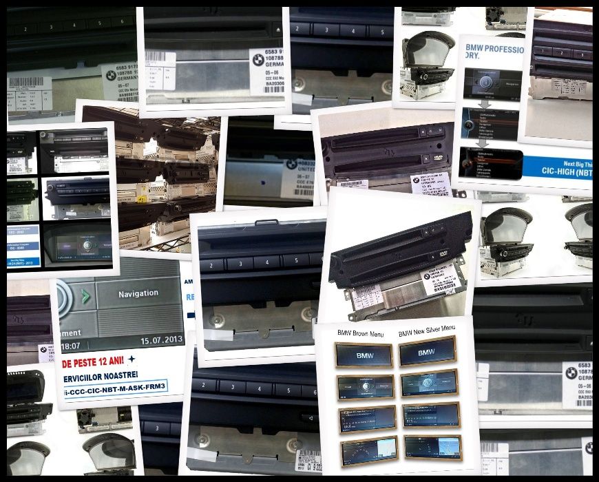 Reparam navigatii BMW : CCC CIC NBT Mask