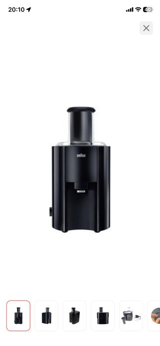 Соковыжималка Braun J300 Multiguick 3