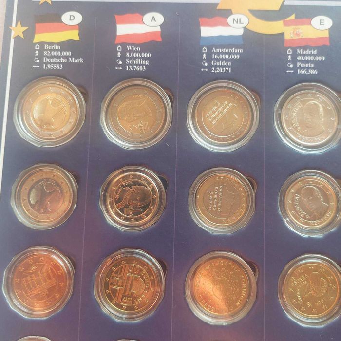 Евро Сетове/Euro Coinset на първите 12 членки на Европейският Съюз