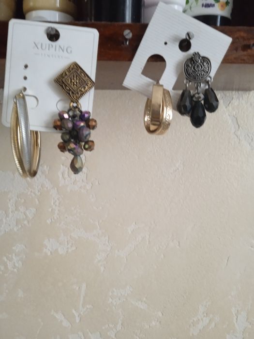 Серьги под серебро. И др.