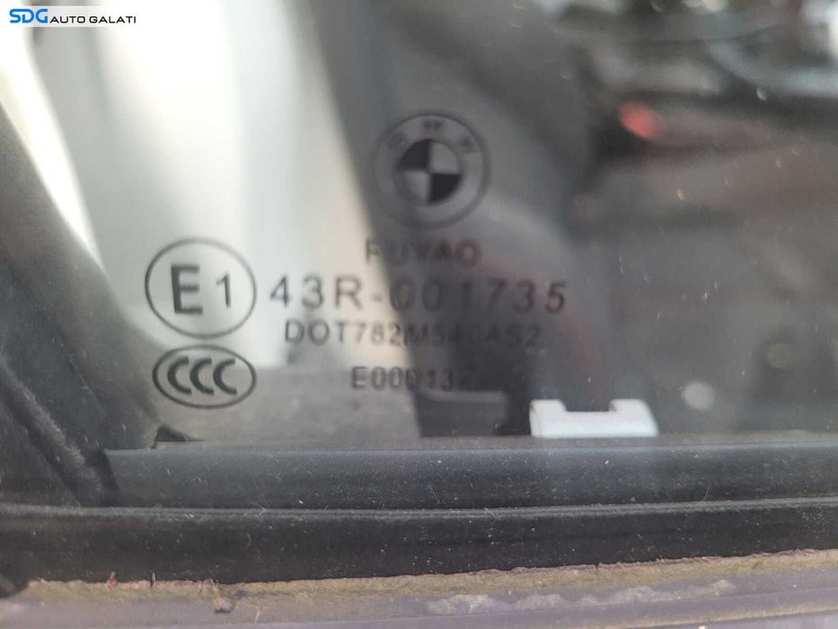 Geam Sticla Culisant de pe Usa Dreapta Fata BMW Seria 3 F30 2010 - 2018 Cod 43R001735 [C2324]