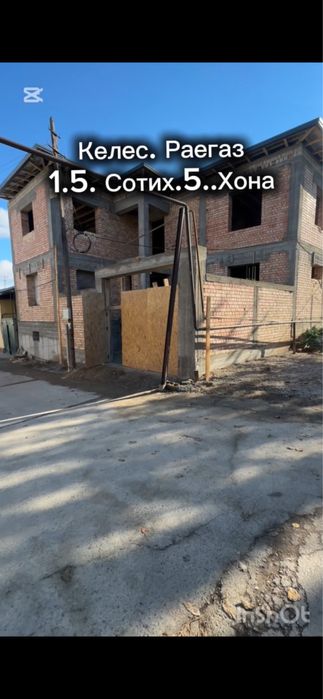 Келес. Раегаз. 1.5. Сотих.. 5. Хона.2. Санузел.каропка.