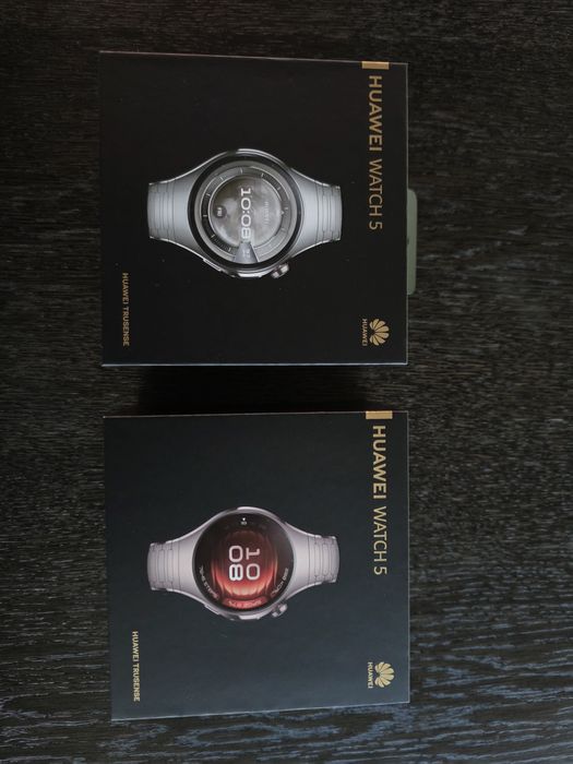 Смарт часовник Huawei - Watch 5, 46 mm & 42mm Titanium & 904L Steel