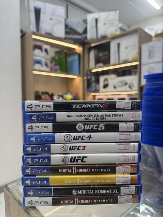 Б/У диски ps4/ps5