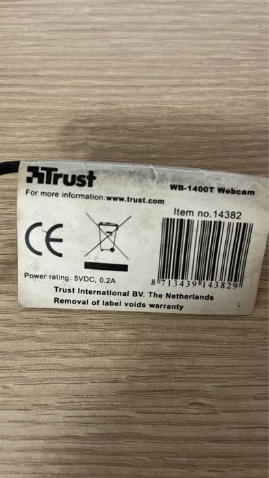уеб камера Trust wb-1400T