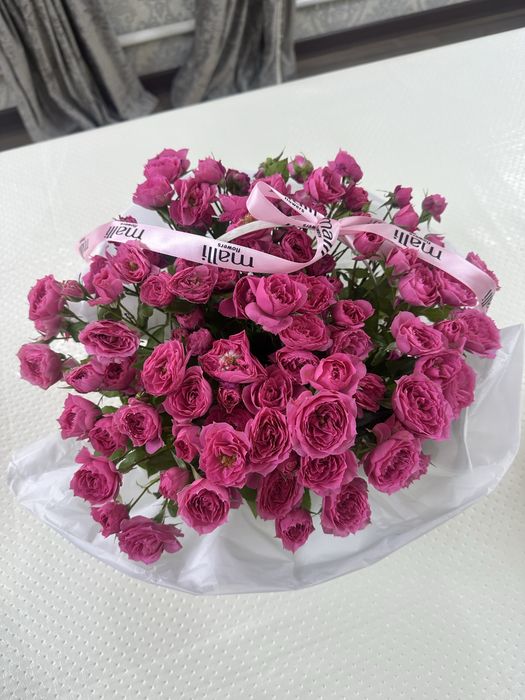 Корзина цветы розы