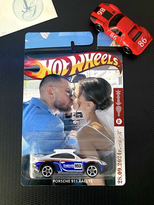 Персонализирана количка Hot wheels