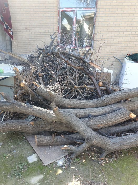 Tezlik bilan sotiladi Deraza, eshik karobkasi bilan, yarim zil o'tin.