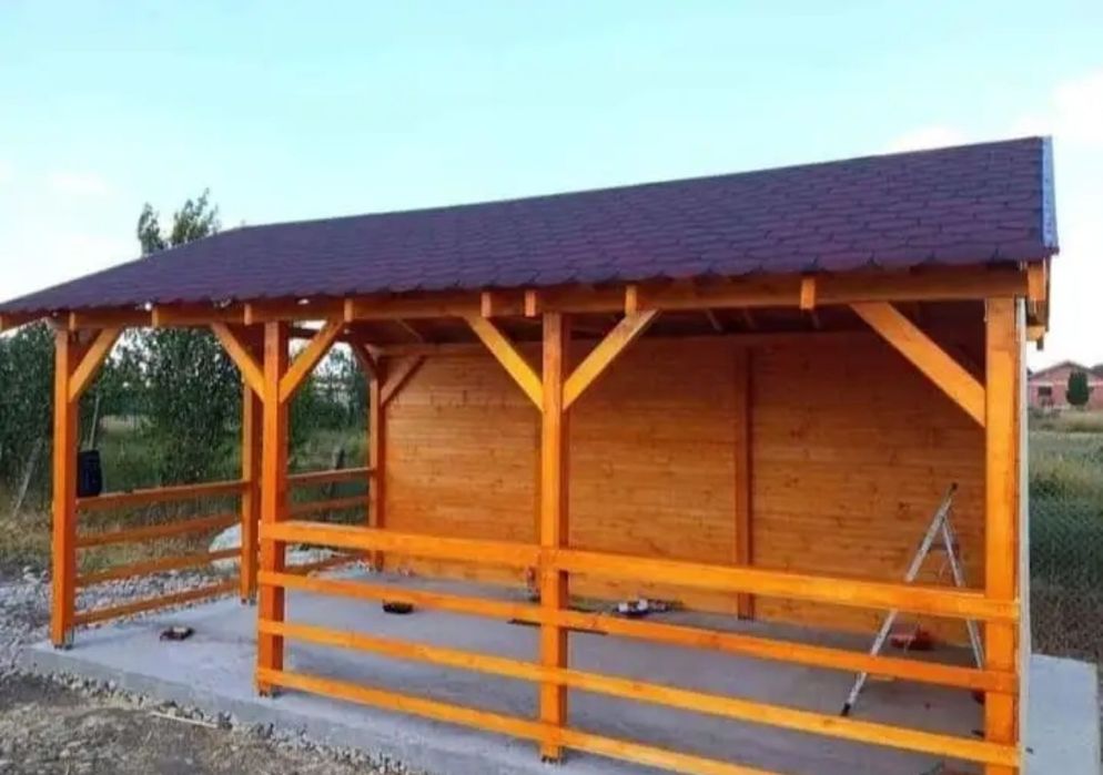 Vând foișor Terase din lemn
-foișoare la comanda
-pergole modele moderne
-leagăne din lemn sau metal
-gard confecționat din lemn
-asteriala (plata) di