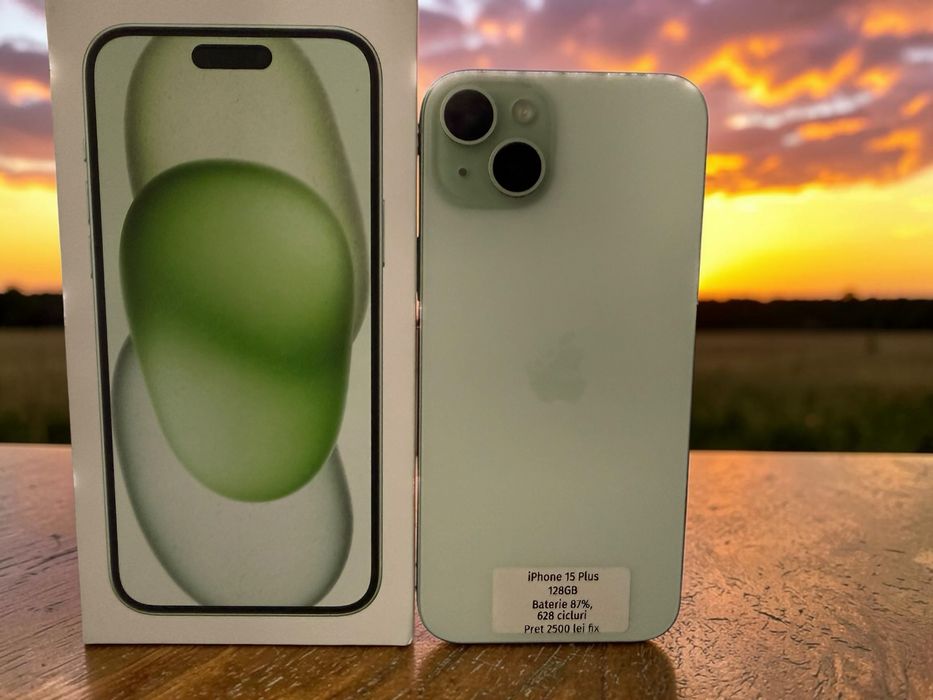 iPhone 15+ 2500 lei