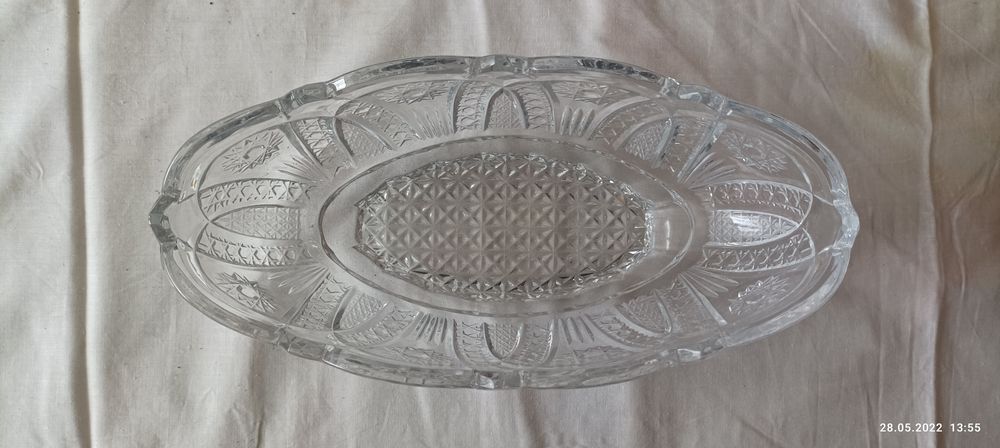 Продам хрустальную салатницу СССР
