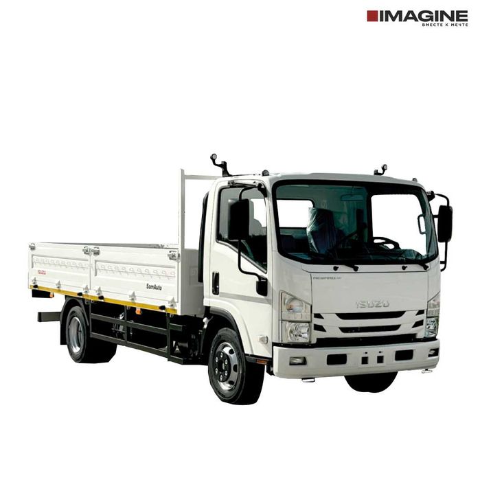 Грузовой автомобиль бортовой платформой ISUZU NPR 75 L-K (Евро - 3)
